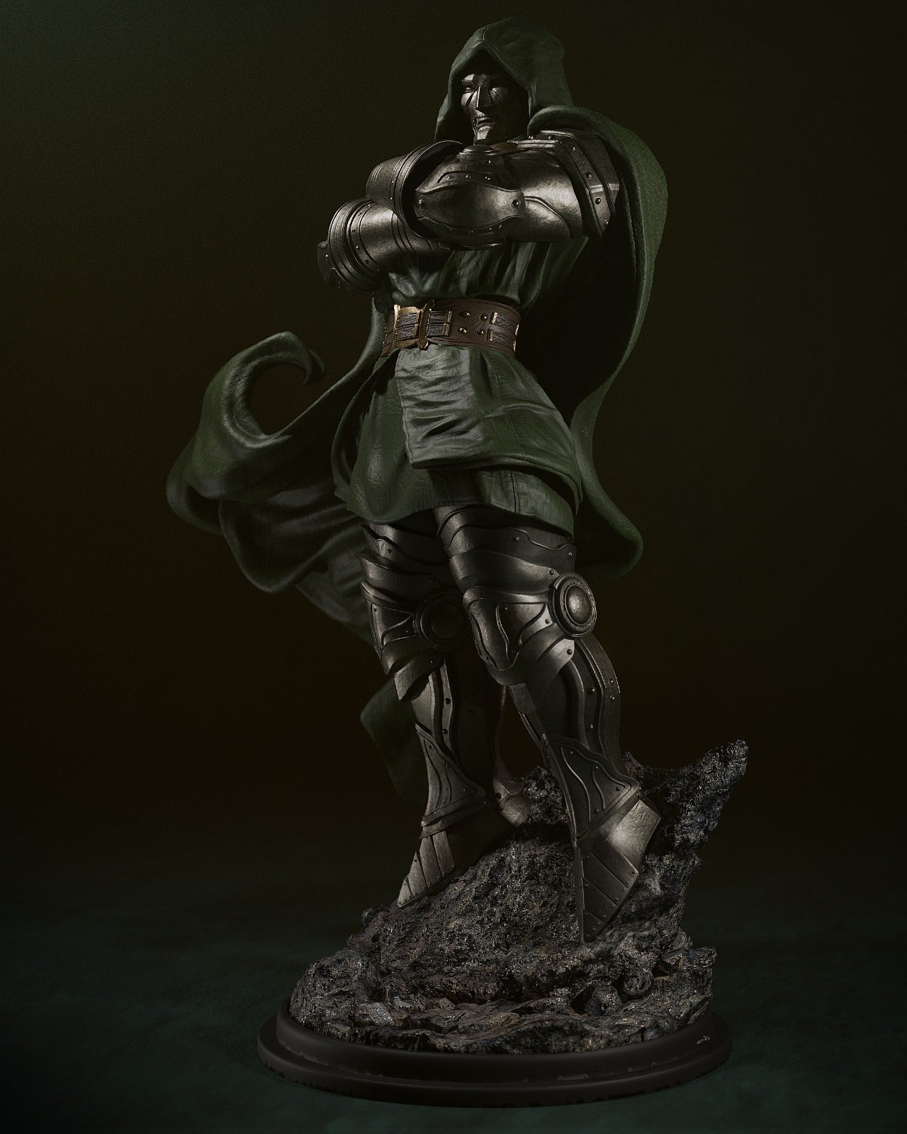 1:12 The Iron Sovereign | 3D Printed Resin Garage Kit Figure | CA 3D Studios