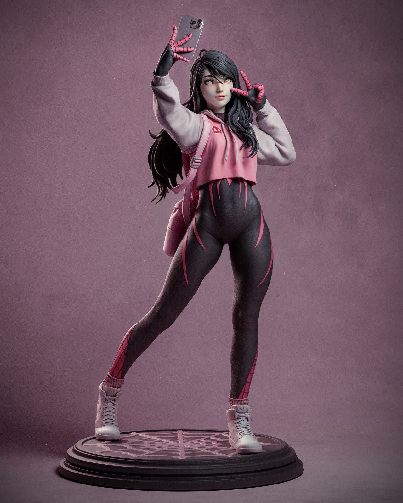 1:12 Spidergirl | 3D Printed Resin Garage Kit Figure | CA 3D Studios