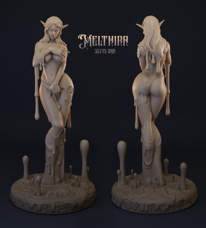 Melthira | Tabletop or Display Scale | D&D TTRPG Fantasy Miniature | Dungeons and Maidens