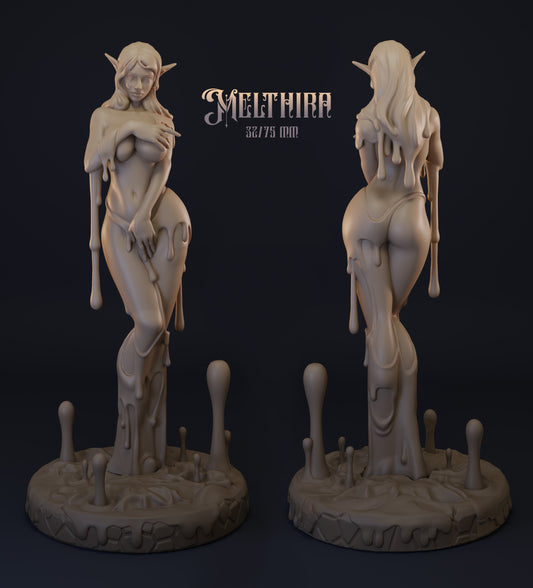 Melthira | Tabletop or Display Scale | D&D TTRPG Fantasy Miniature | Dungeons and Maidens