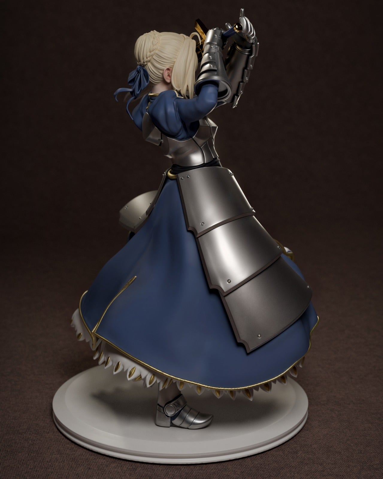 1:12 Holy Sword Knight | 3D Printed Resin Garage Kit Figure | CA 3D Studios