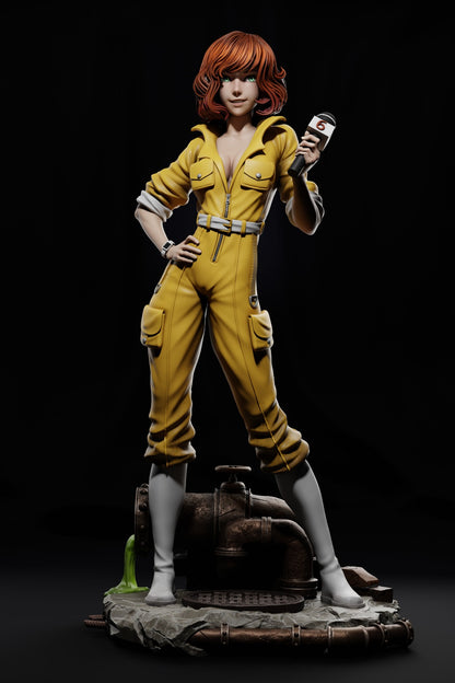 1:12 City Reporter | 3D Printed Resin Garage Kit Figure | CA 3D Studios