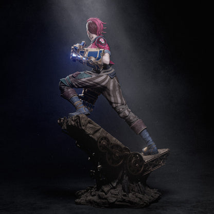 1:12 Rebellious Power Brawler | 3D Printed Resin Garage Kit Figure | CA 3D Studios