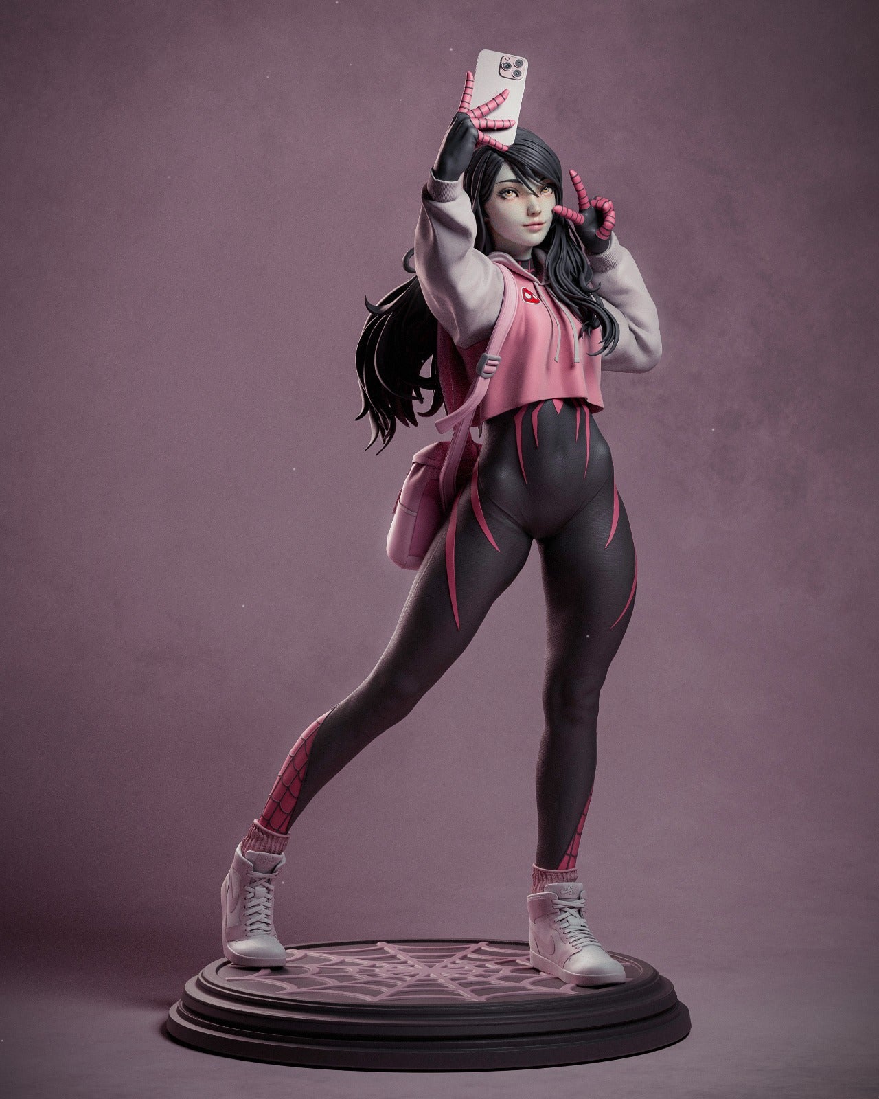1:12 Spidergirl | 3D Printed Resin Garage Kit Figure | CA 3D Studios
