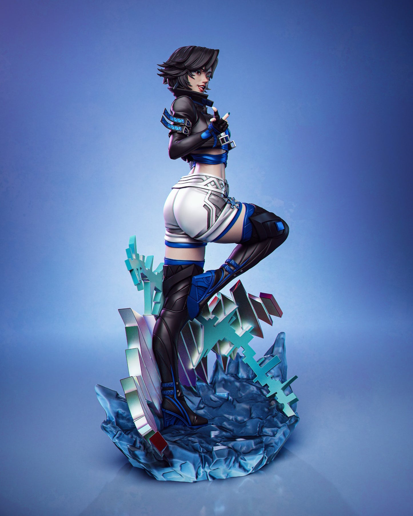 1:12 Cryo Virtuoso | 3D Printed Resin Garage Kit Figure | CA 3D Studios