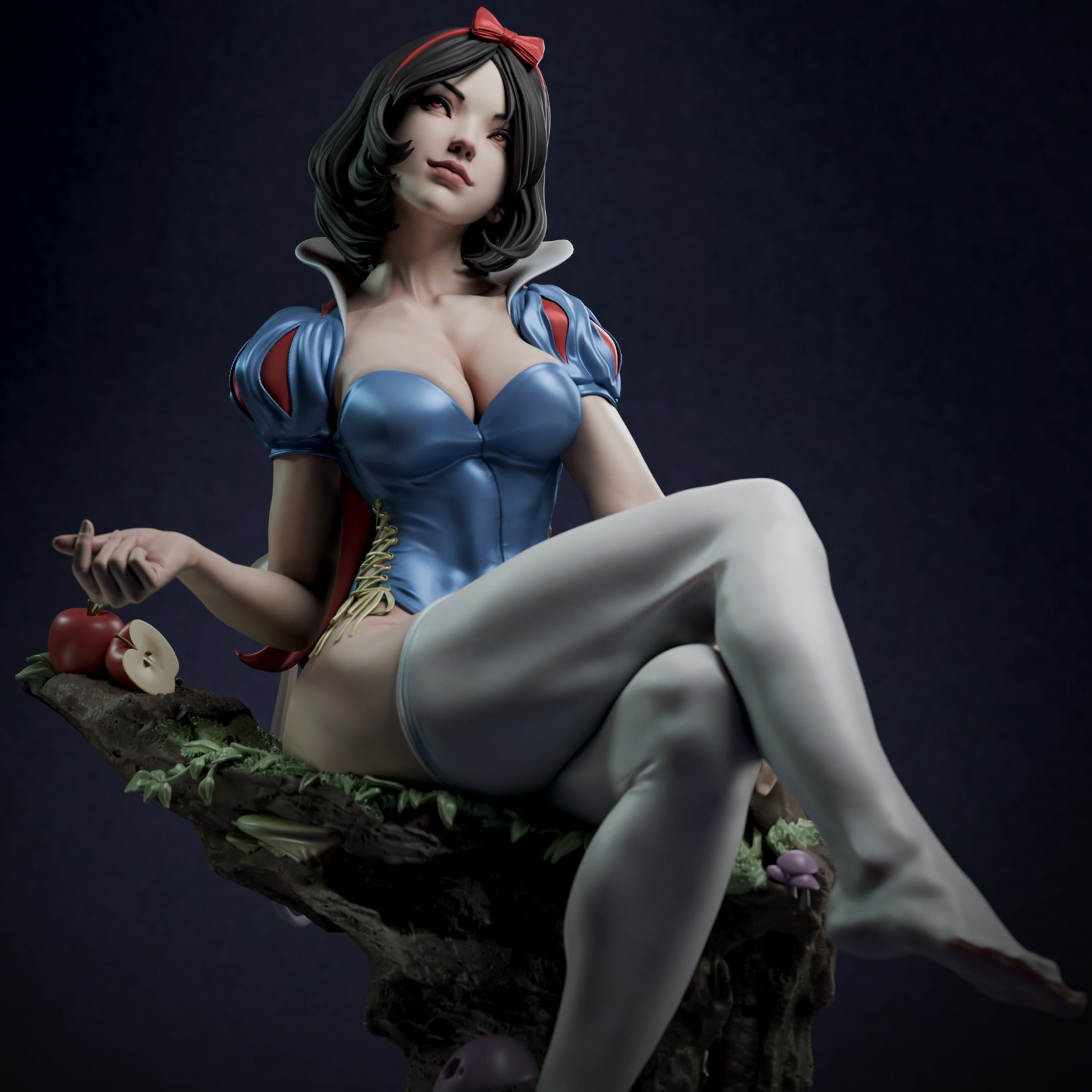 1:12 The Fairest of All | 3D Printed Resin Garage Kit Figure | CA 3D Studios
