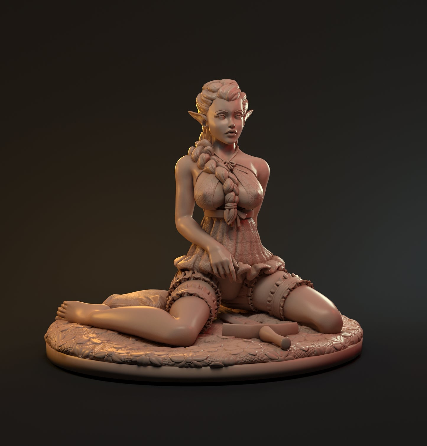Slave | Pin Up Display Statue | Hardwitch Games