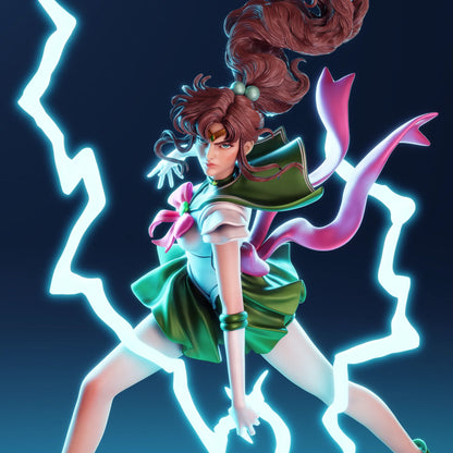 1:12 Lightning Sailor | 3D Printed Resin Garage Kit Figure | CA 3D Studios