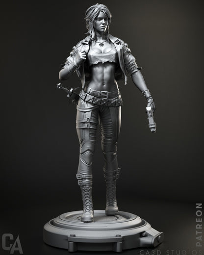 1:12 Cyber Hunter | Resin Garage Kit Figure Game Fan Art | CA 3D Studios