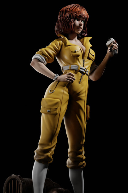 1:12 City Reporter | 3D Printed Resin Garage Kit Figure | CA 3D Studios