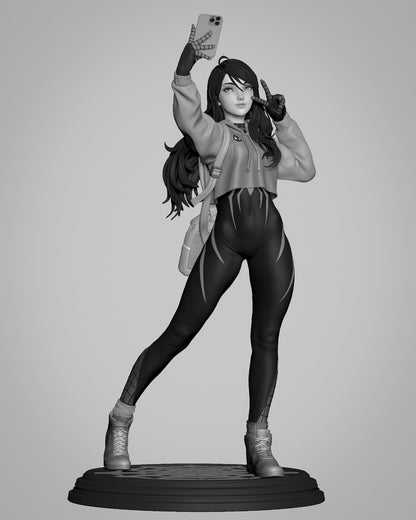 1:12 Spidergirl | 3D Printed Resin Garage Kit Figure | CA 3D Studios