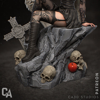 1:12 Idol and Shinigami | 3D Printed Resin Garage Kit Figure | CA 3D Studios