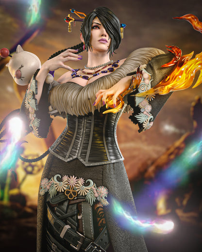 1:12 Elemental Sorceress | 3D Print Resin Garage Kit Figure | CA 3D Studios