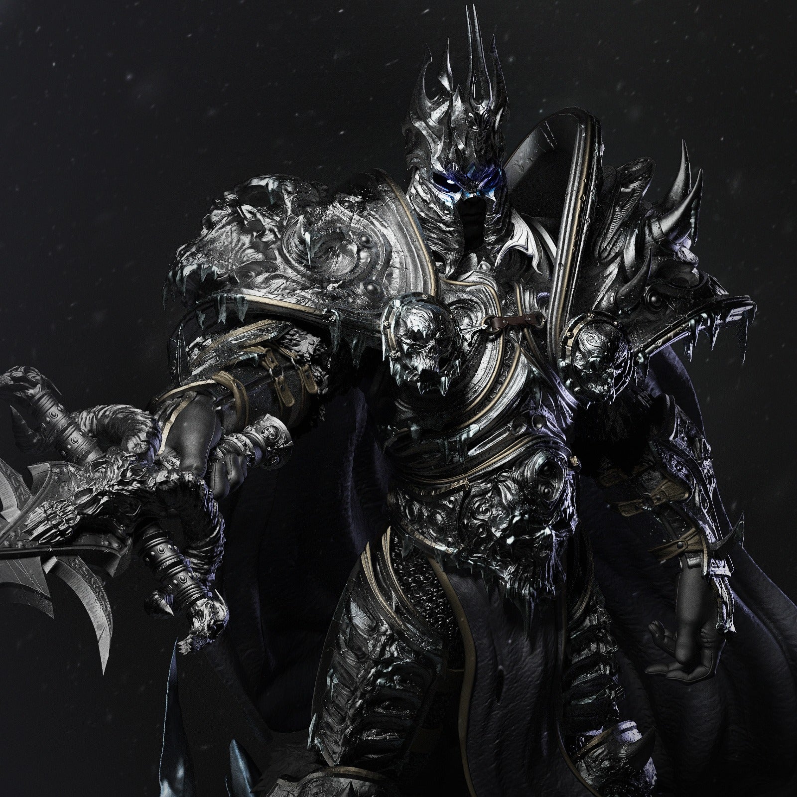 1:12 The Scourge Lord | 3D Printed Resin Garage Kit Figure | CA 3D Studios