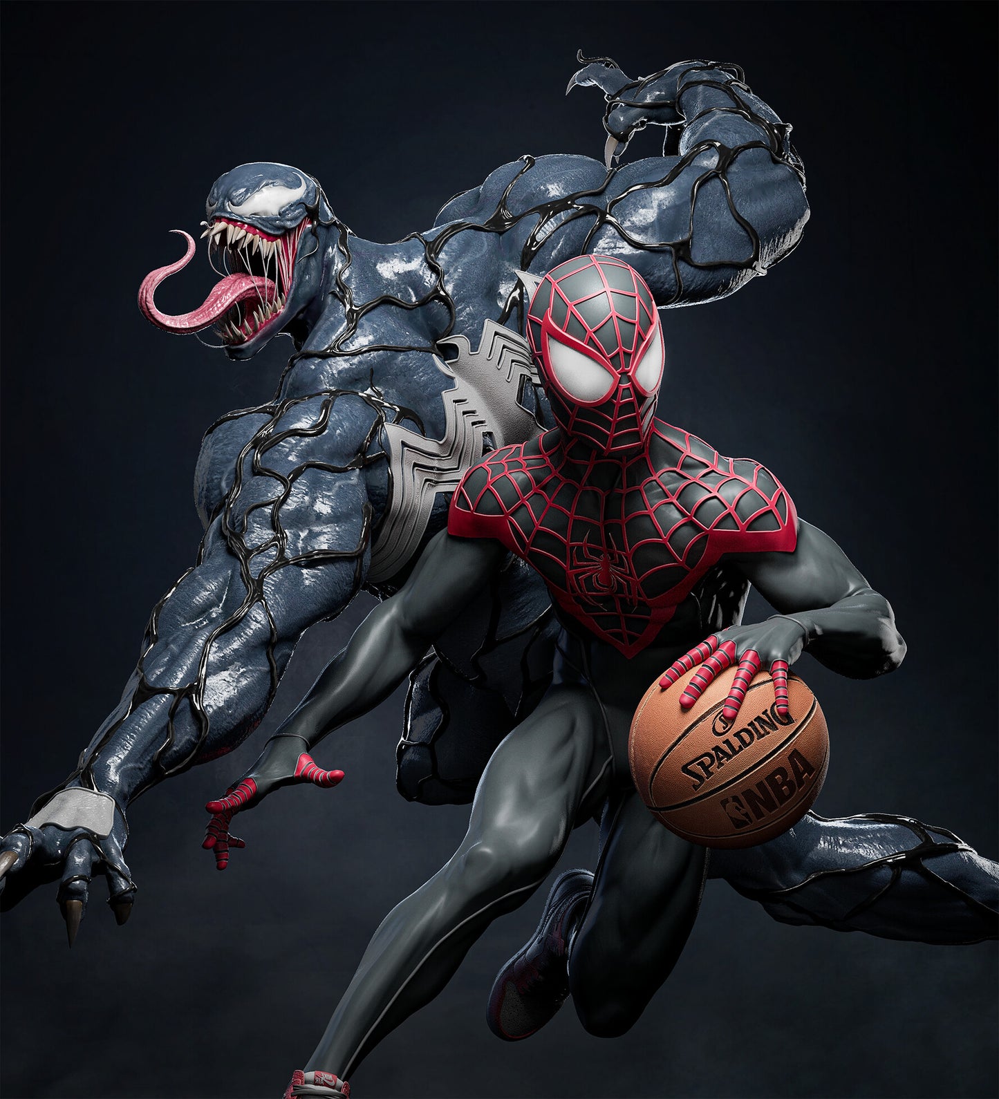 1:12 Super Powered 1v1 | 3D Printed Resin Garage Kit Figure | CA 3D Studios
