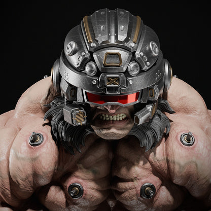 1:12 Feral Weapon | 3D Printed Resin Garage Kit Figure | CA 3D Studios