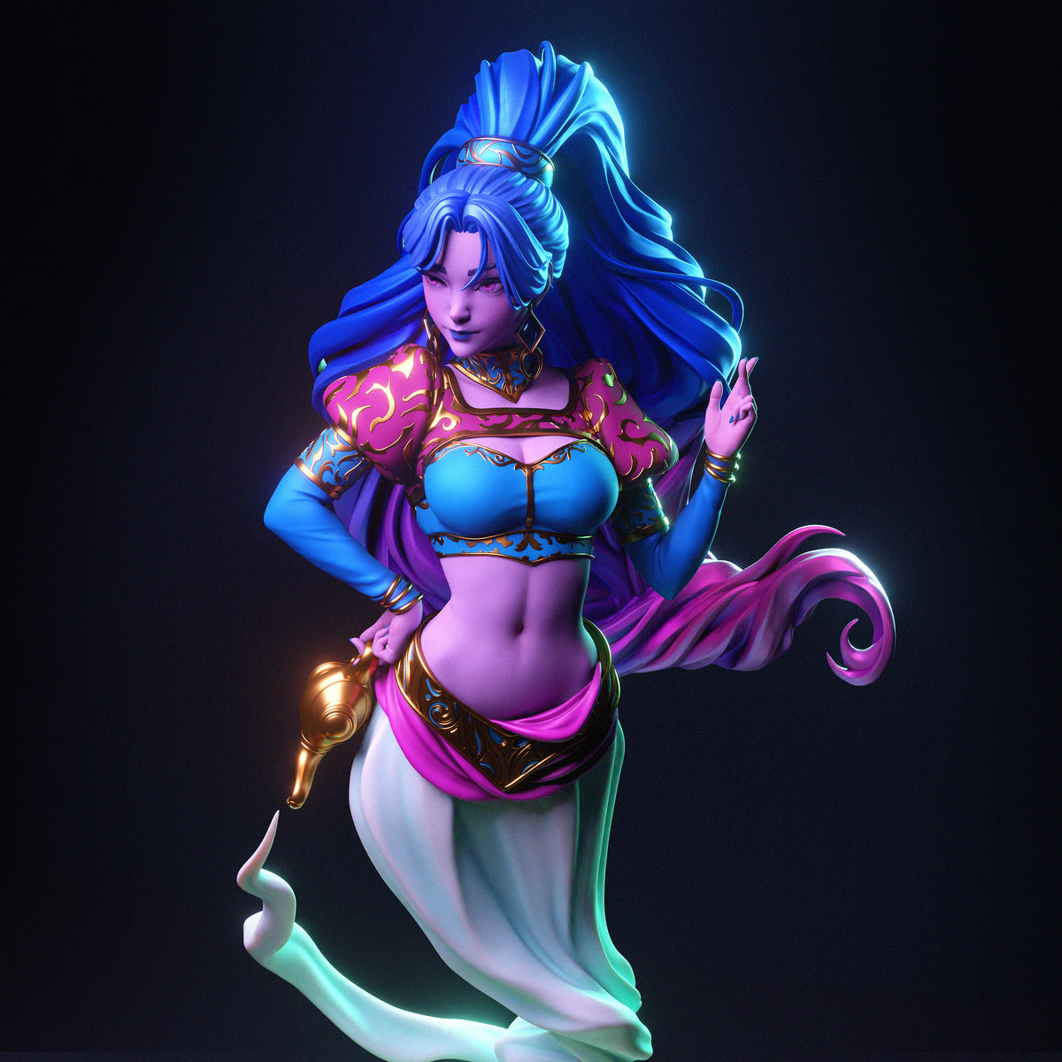 1:12 La Gran Matriarca del Inframundo | Figura en kit de resina impresa en 3D | CA 3D Studios