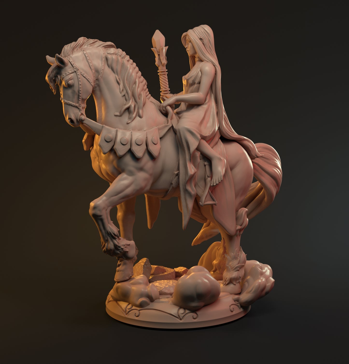 Vivian, Fairy Lady of the Lake | Pin Up Display Statue | Hardwitch Games