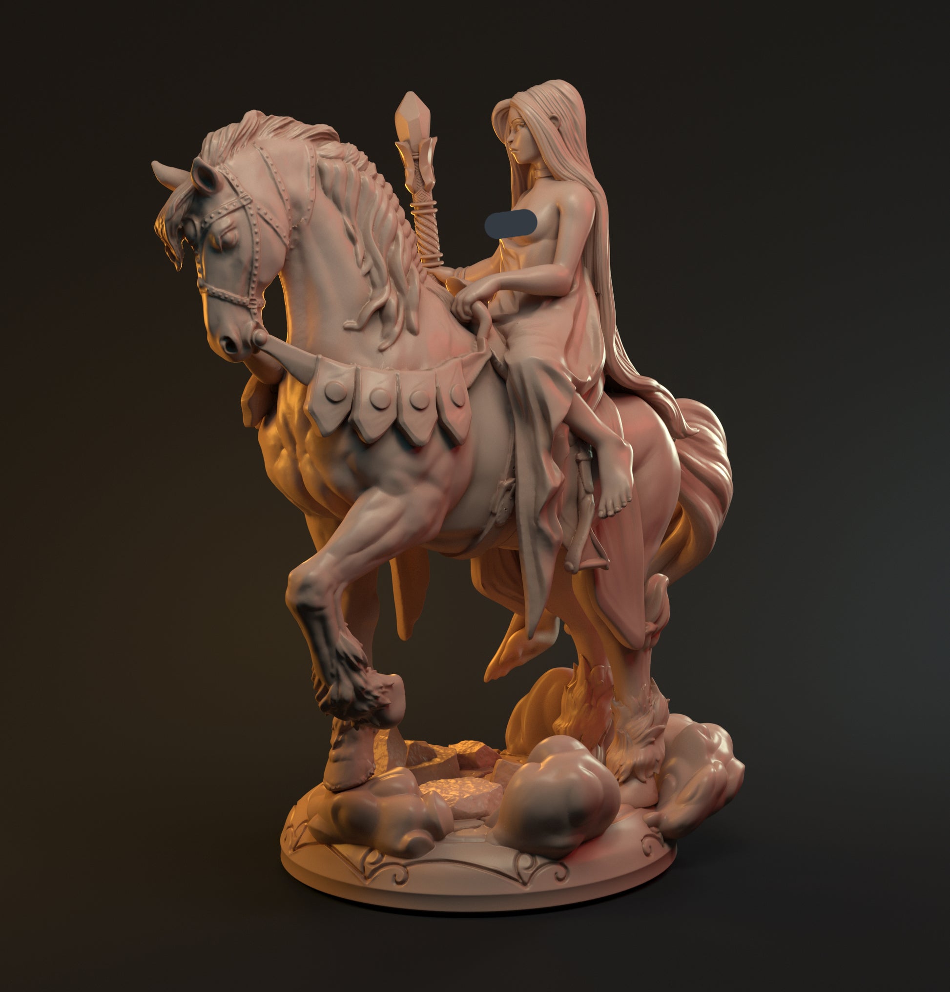 Vivian, Fairy Lady of the Lake | Pin Up Display Statue | Hardwitch Games