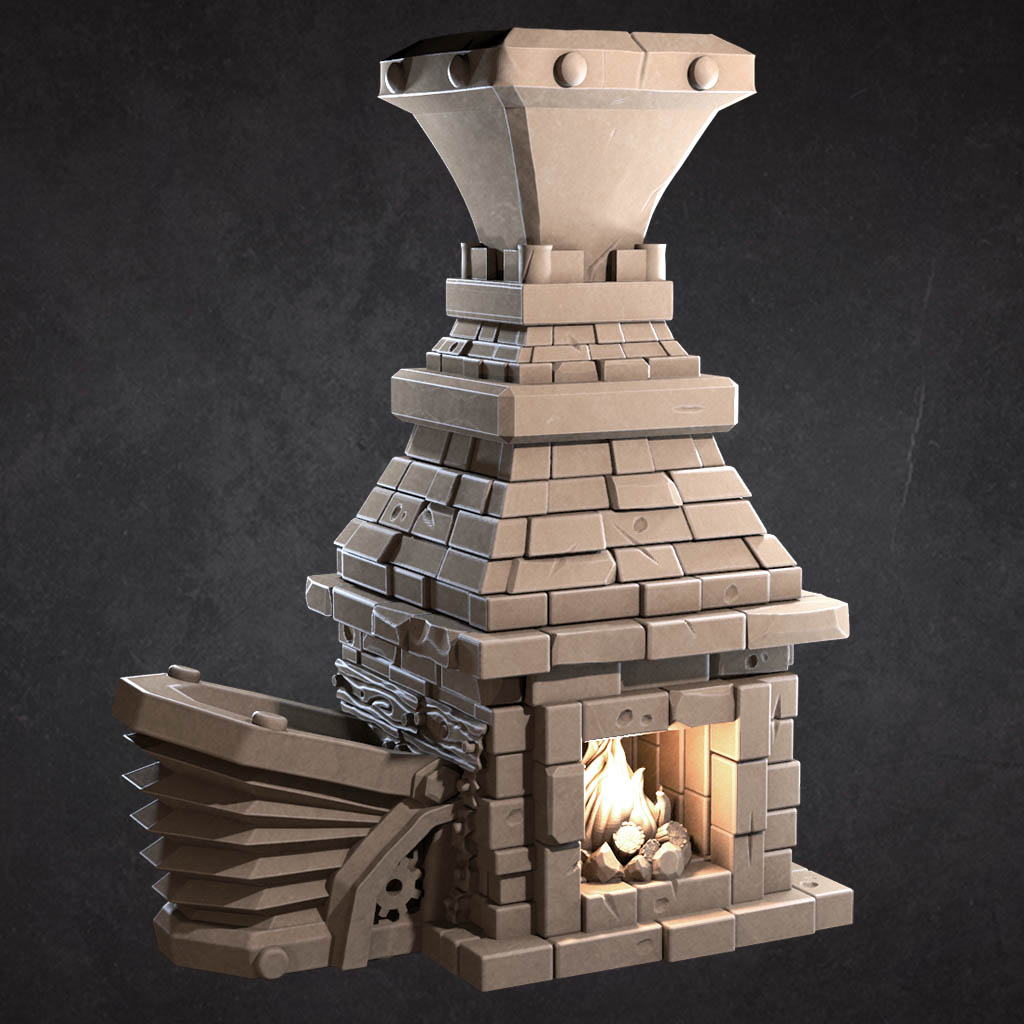 Blacksmith Pack | D&D Pirate Scatter Scenery | Bite the Bullet