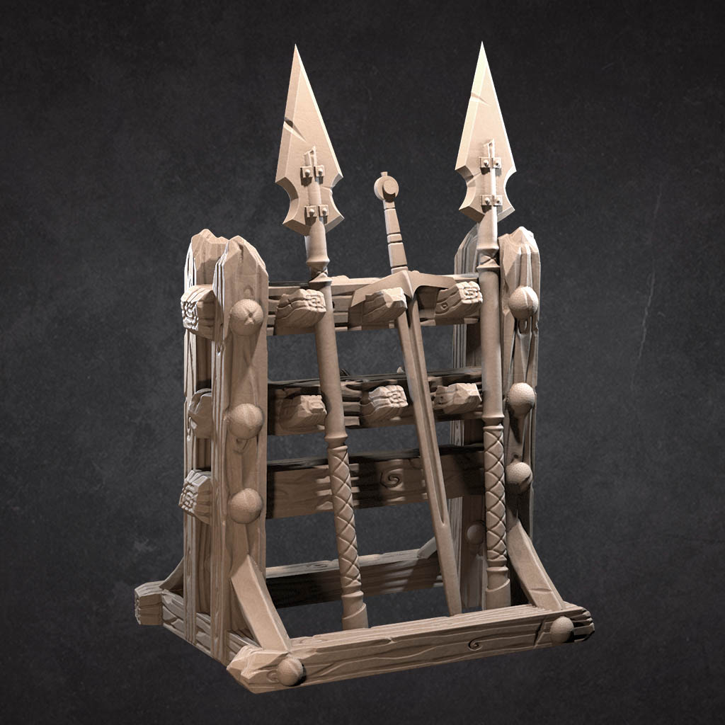 Blacksmith Pack | D&D Pirate Scatter Scenery | Bite the Bullet