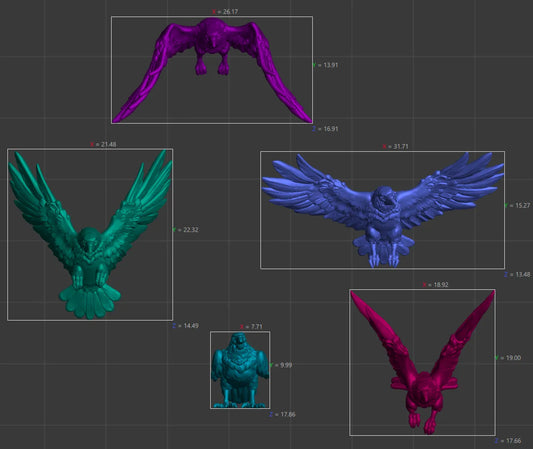 Raven Invasion Collection | Gaming or Display Miniature | White Werewolf Tavern