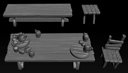 Great Folks, Part 2 | NPCs, Villagers, Nobles, Tavern, Criminals | Tabletop Gaming Miniatures Collection | Great Grimoire