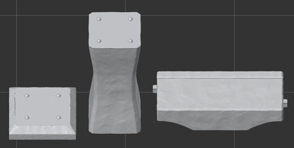Stone Bridge Pathways Modular Terrain | Tabletop Gaming Mini | TPKLab - Tattles Told 3D