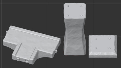 Stone Bridge Pathways Modular Terrain | Tabletop Gaming Mini | TPKLab - Tattles Told 3D