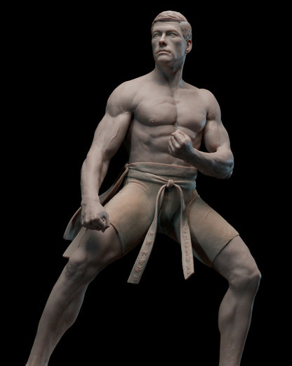 1:12 Underground Tournament Fighter | 3D Printed Resin Garage Kit Figure | CA 3D Studios