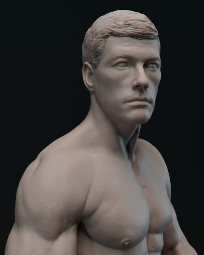 1:12 Underground Tournament Fighter | 3D Printed Resin Garage Kit Figure | CA 3D Studios