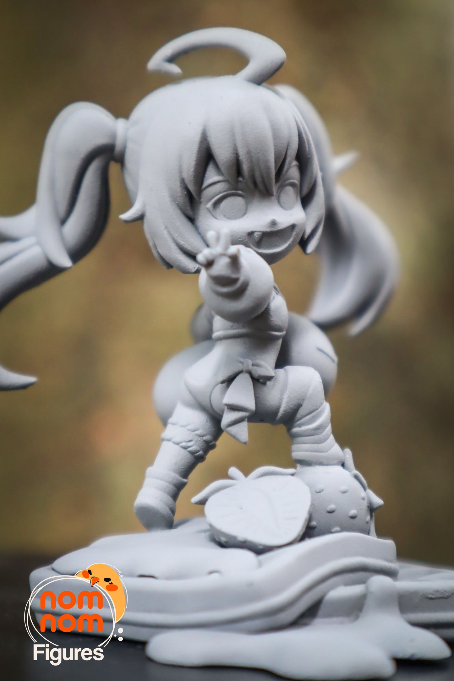 Chibi Cheeky Sweetheart | Resin Garage Kit Figure Anime Fan Art | Nomnom Figures
