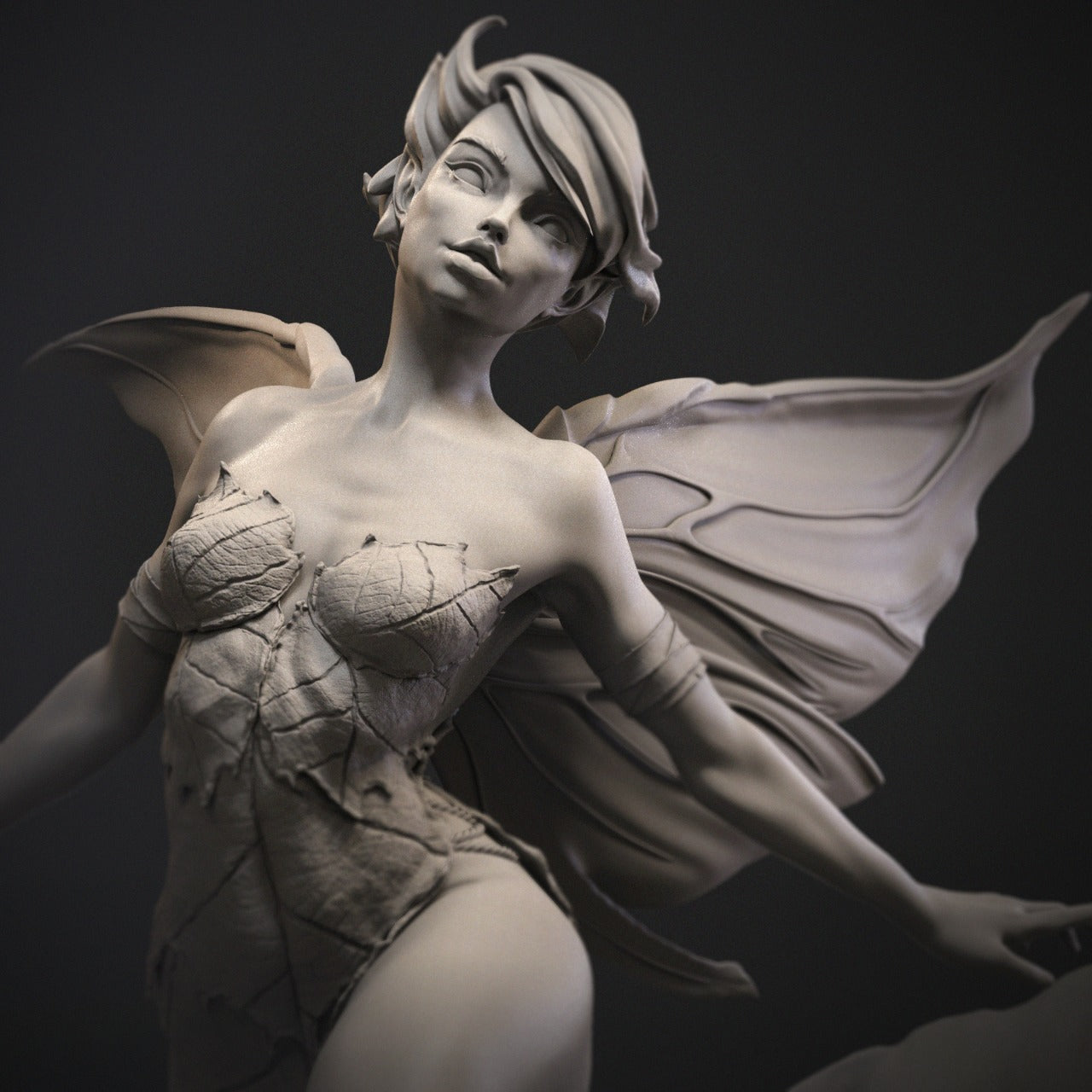 1:12 Feisty Fairy, Tinkerbell | 3D Printed Resin Garage Kit Figure | CA 3D Studios