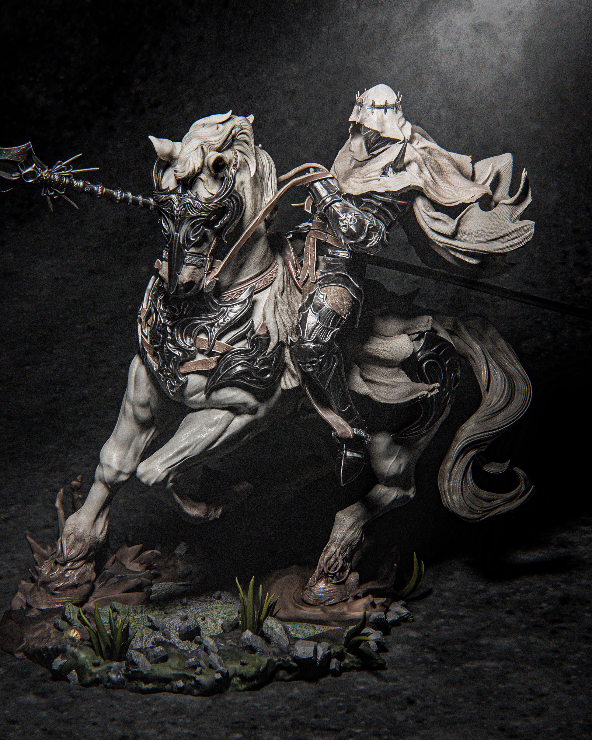 1:12 Knight Dareios | 3D Printed Resin Garage Kit Figure | CA 3D Studios