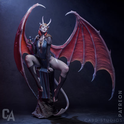 1:12 Infernal Pact Maker | 3D Printed Resin Garage Kit Figure | CA 3D Studios