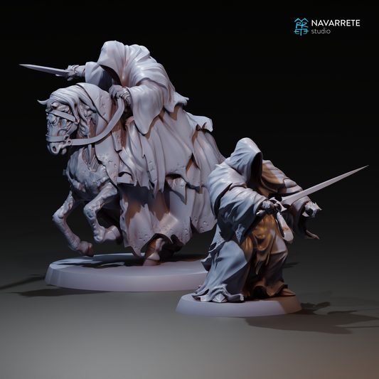 Detailed image of The Corrupted tabletop gaming miniature by Navarrete Studio, designed by Tattles Told 3D, showing intricate details.