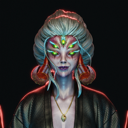 1:12 Queen Spider | 3D Printed Resin Garage Kit Figure | CA 3D Studios