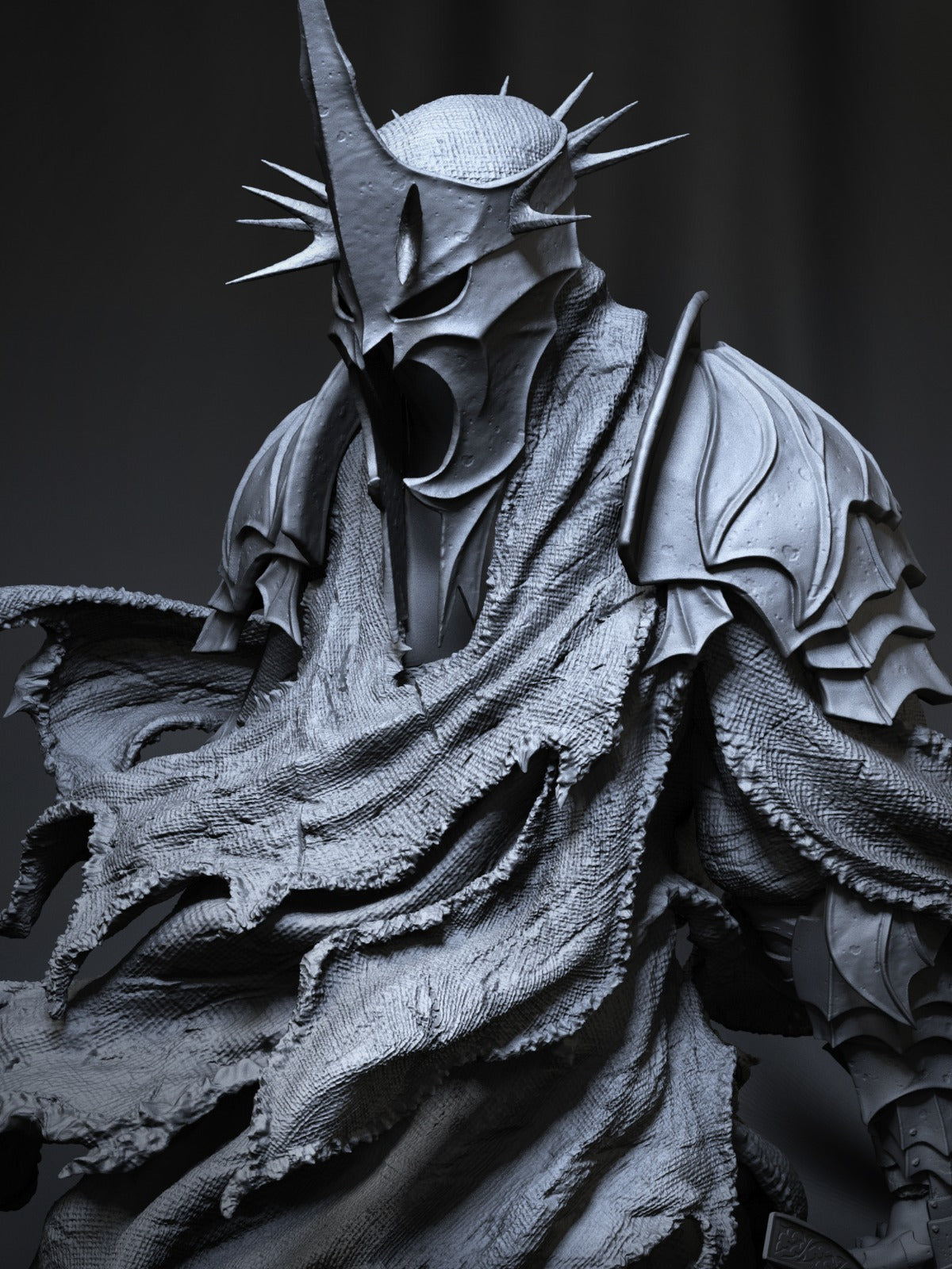 1:12 Witch King | 3D Printed Resin Garage Kit Figure | CA 3D Studios