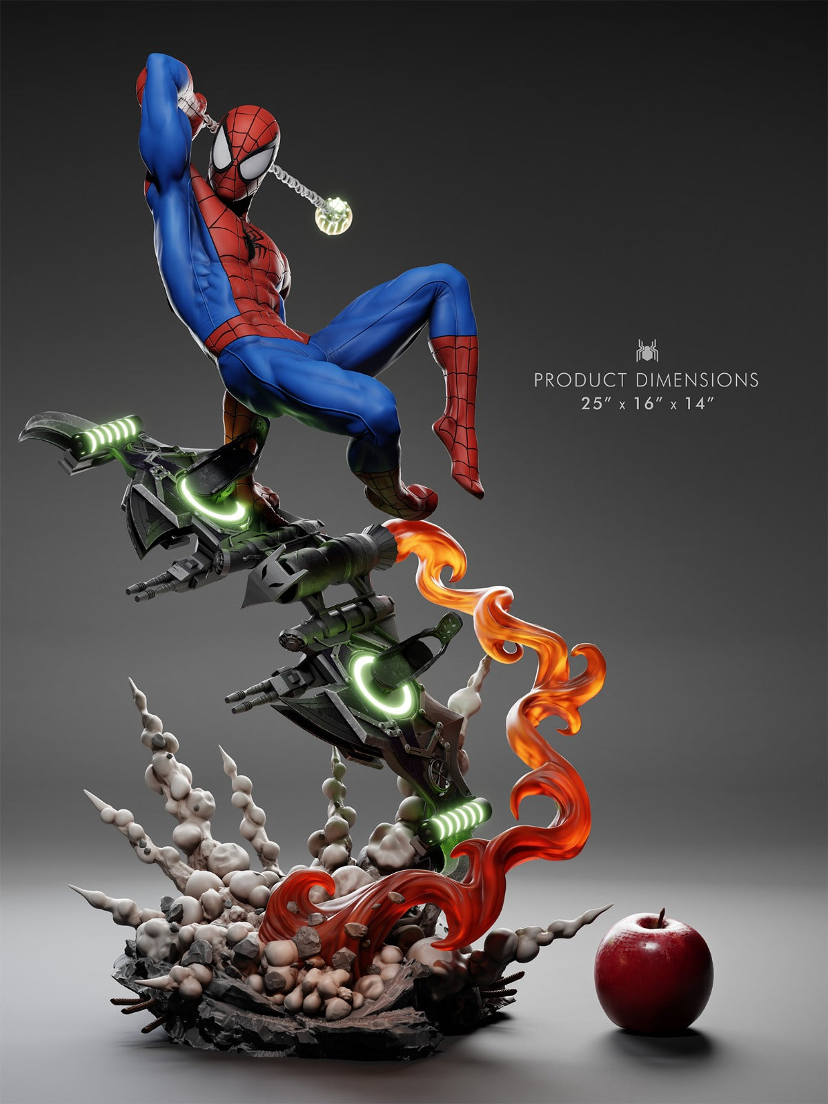 1:12 Friendly Neighborhood Hero | 3D Printed Resin Garage Kit Figure | CA 3D Studios