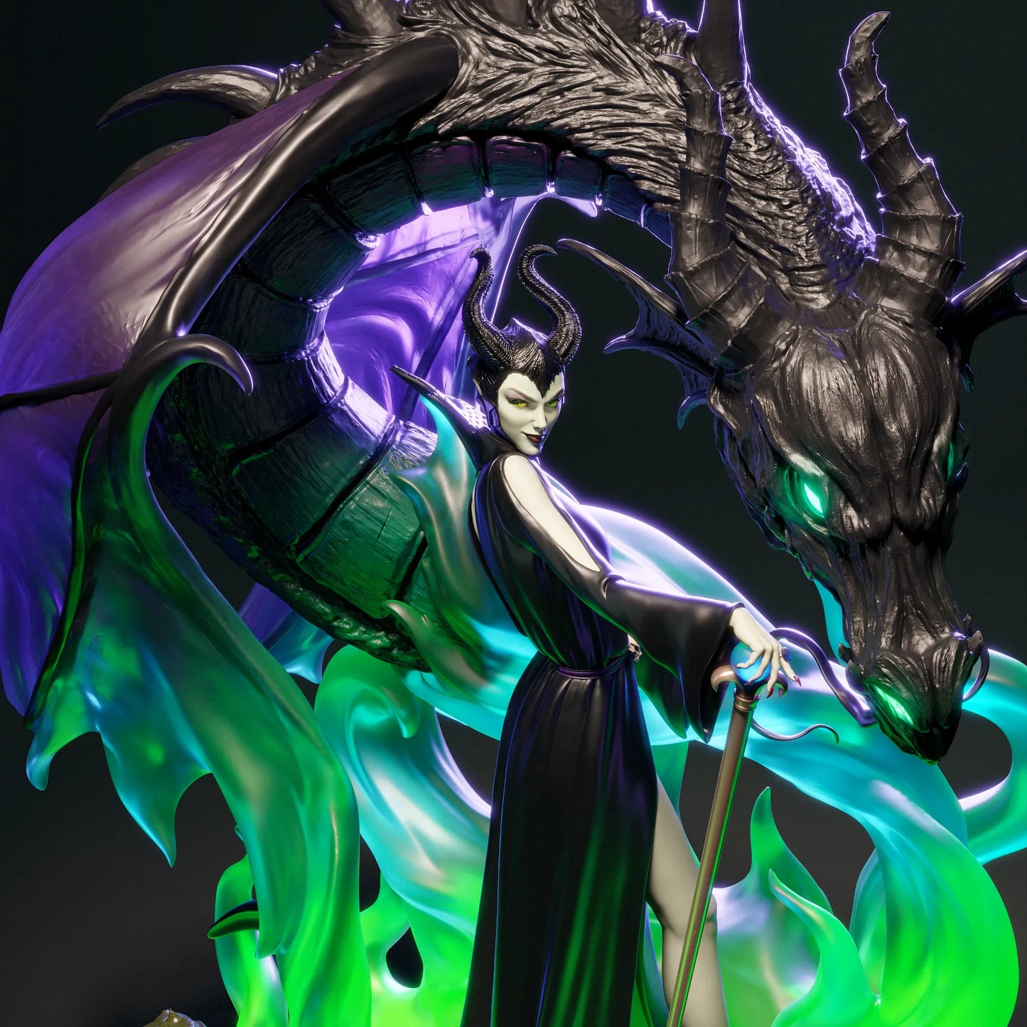 1:12 Malevolent Enchantress | 3D Printed Resin Garage Kit Figure | CA 3D Studios