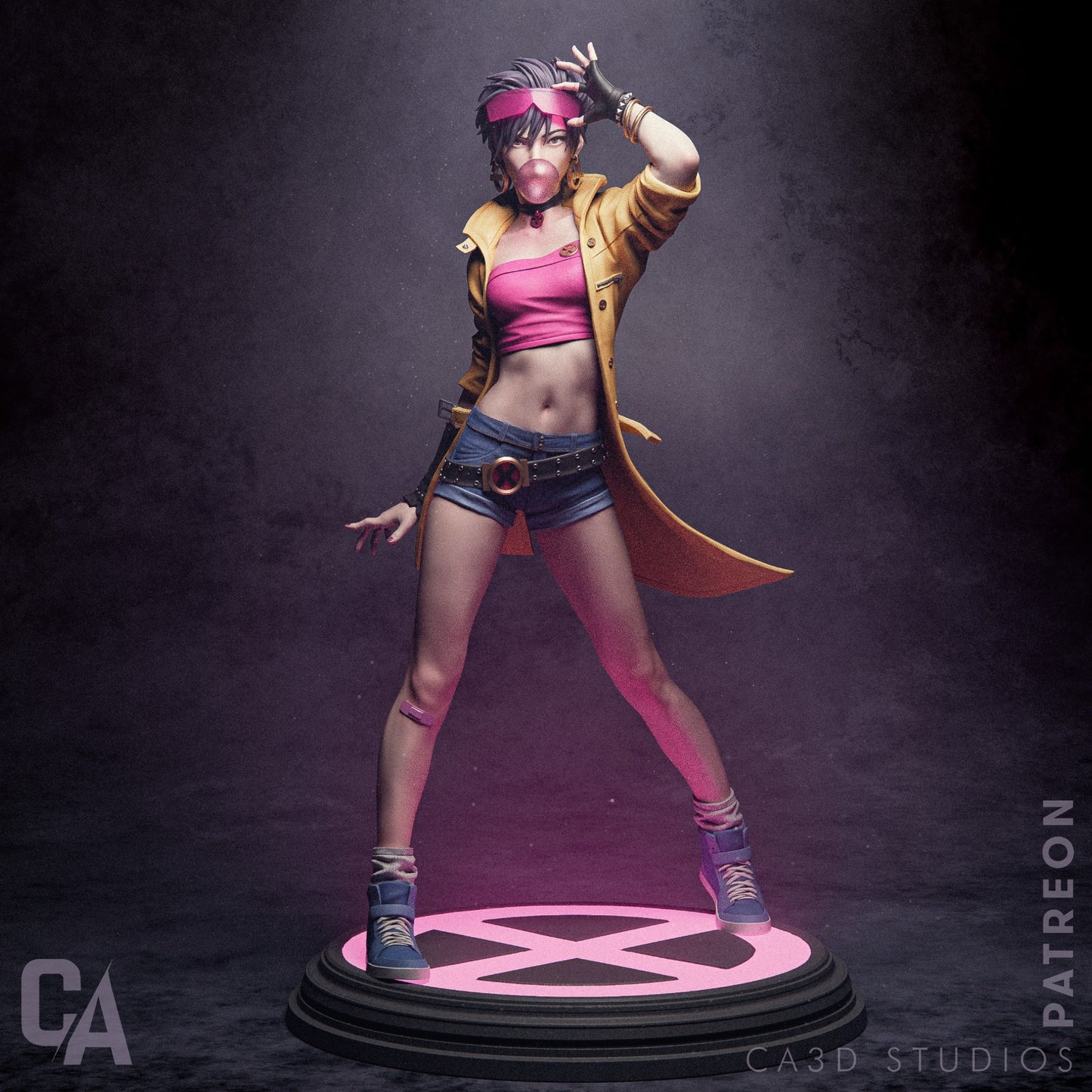 1:12 Jubilation X | 3D Printed Resin Garage Kit Figure | CA 3D Studios