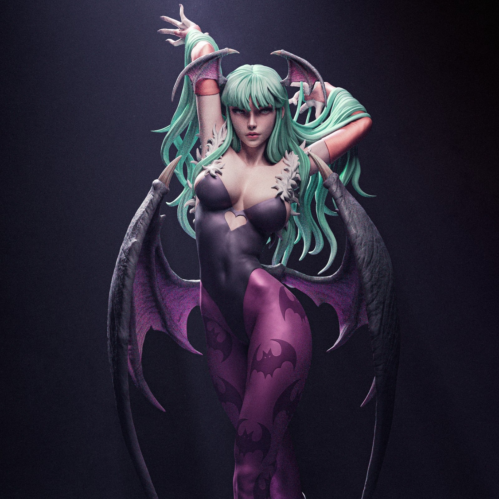 1:12 Succubus Ascendant | 3D Printed Resin Garage Kit Figure | CA 3D Studios