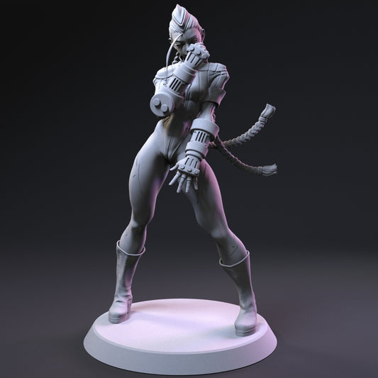 1:12 Close-Combat Fighter | 3D Printed Resin Garage Kit Figure | CA 3D Studios