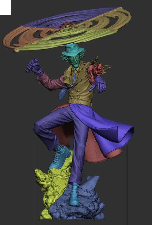 1:12 Go Go Justice | 3D Printed Resin Garage Kit Figure | CA 3D Studios