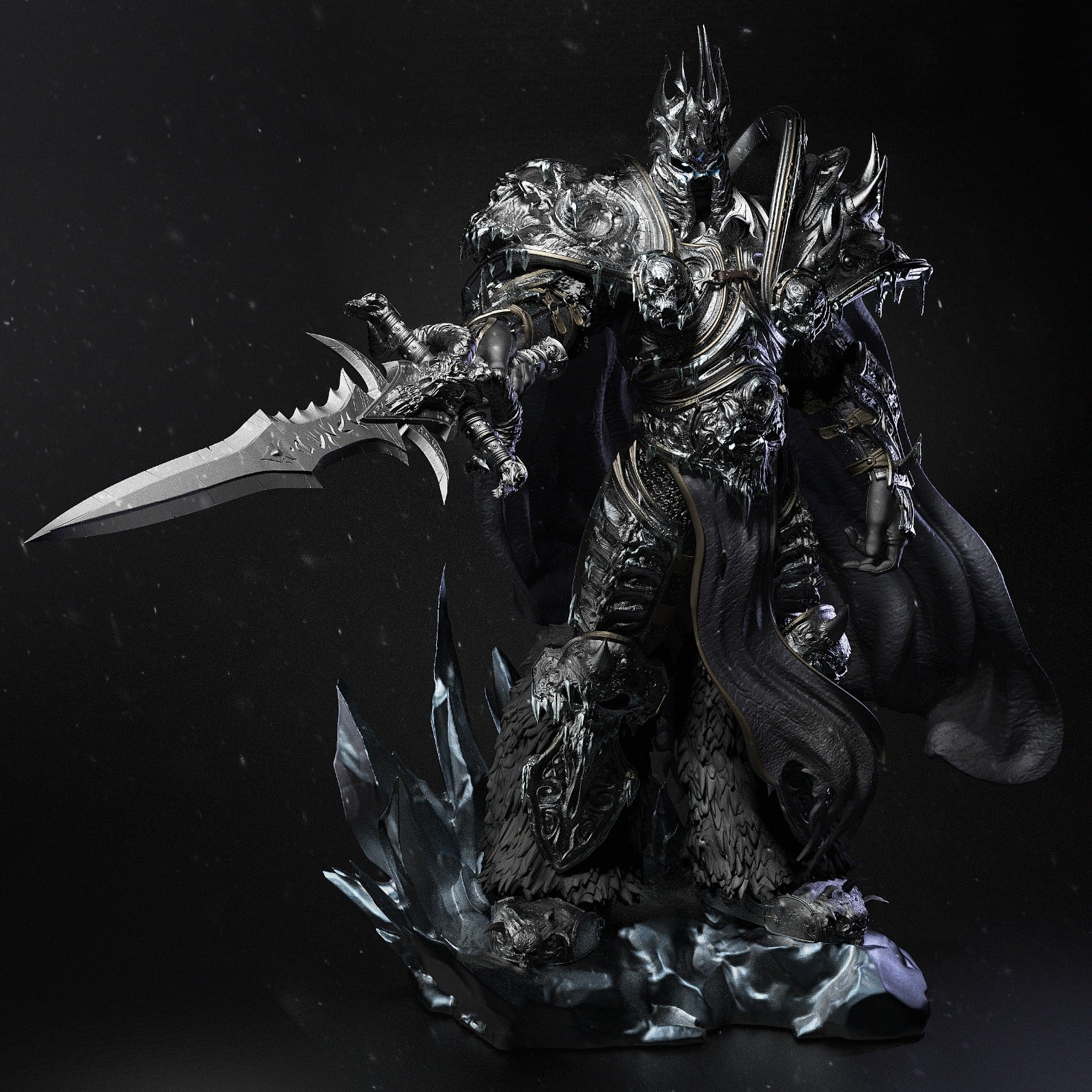 1:12 The Scourge Lord | 3D Printed Resin Garage Kit Figure | CA 3D Studios