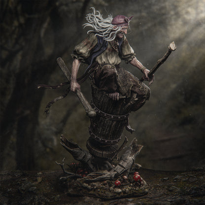 1:12 Baba Yaga | Resin Garage Kit Figure Folklore | CA 3D Studios