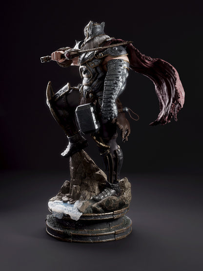 1:12 Lightning-Wielding Ruler | 3D Printed Resin Garage Kit Figure | CA 3D Studios