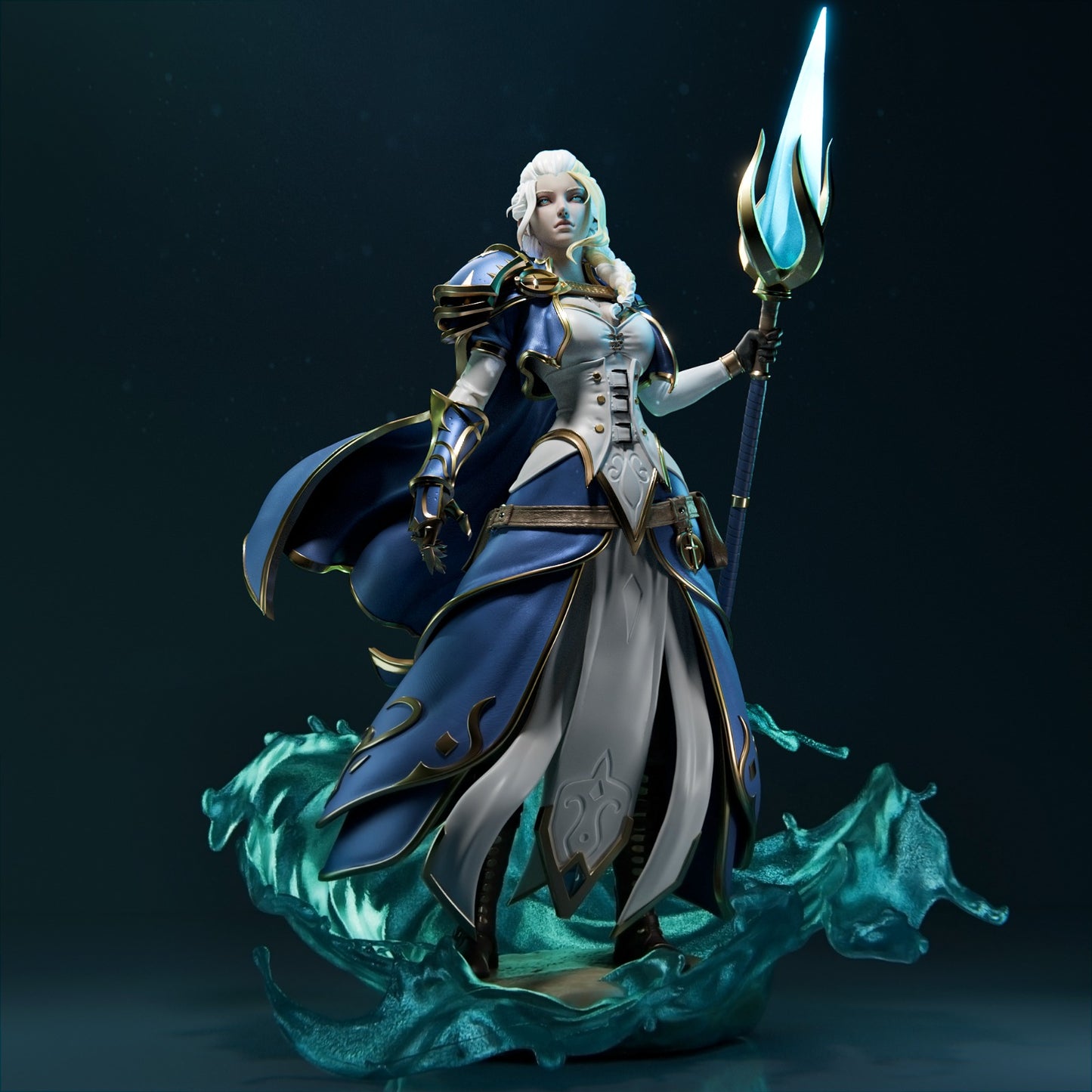 1:12 Bearer of the Tide | 3D Printed Resin Garage Kit Figure | CA 3D Studios