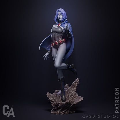 1:12 Shadow Sorceress | 3D Printed Resin Garage Kit Figure | CA 3D Studios