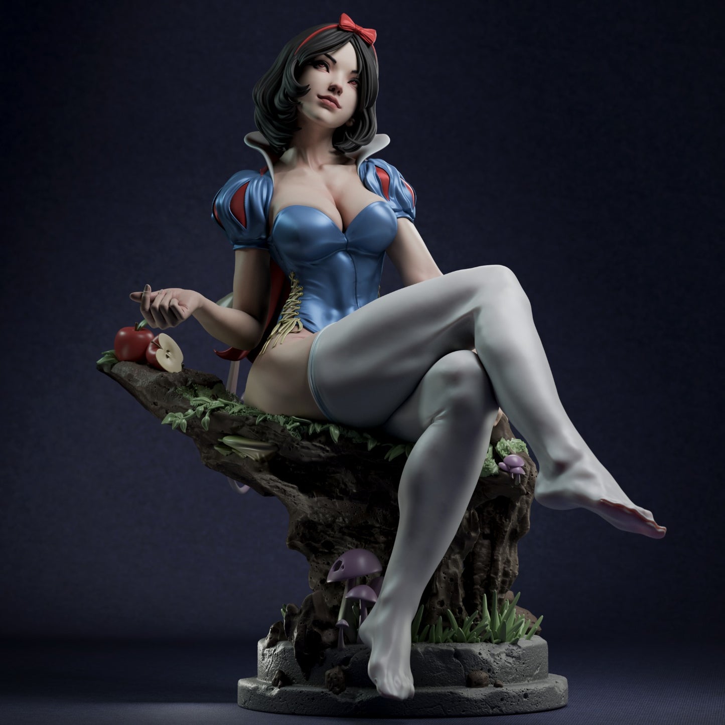 1:12 The Fairest of All | 3D Printed Resin Garage Kit Figure | CA 3D Studios